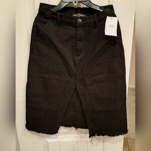 Black Midi Skirt